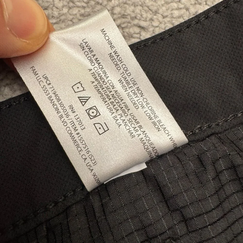 Banana Republic Stella Trouser Pants Mens 40x30 True Black Tech Travel Commuter